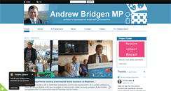 Desktop Screenshot of andrewbridgen.com